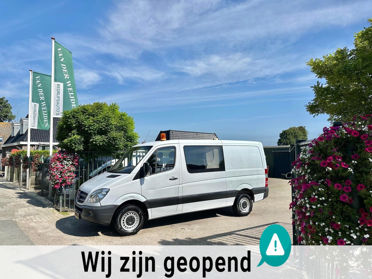 Mercedes-Benz Sprinter - 313 CDI DUB.CAB. 7 PERS. ENGINE BROKE!!! EURO 5 - AutoWereld.nl