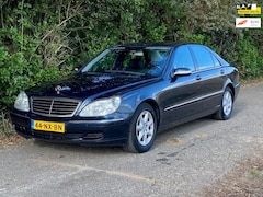 Mercedes-Benz S-klasse - 350 4-Matic Lang LEDER-INT NAVI AIRCO NAP VOL-OPTIE GOED ONDERHOUDEN