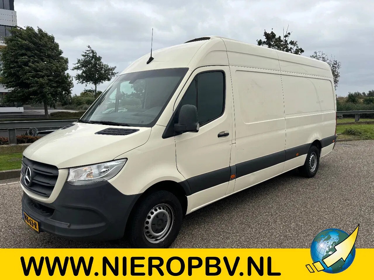 Mercedes-Benz Sprinter - 316CDI L3H2 Koelwagen 2X Carrier Koel Unit Met Stekker + Laadklep Automaat Airco Cruisecon - AutoWereld.nl