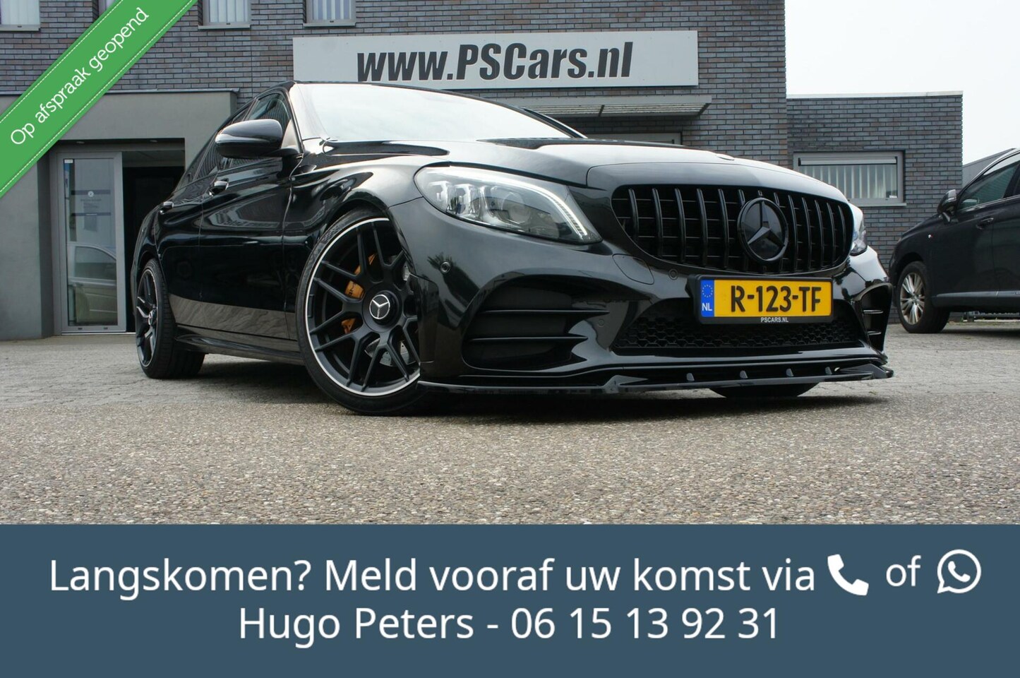 Mercedes-Benz C-klasse - 300 e AMG 63 Pack CarPlay|Camera|Panorama - AutoWereld.nl