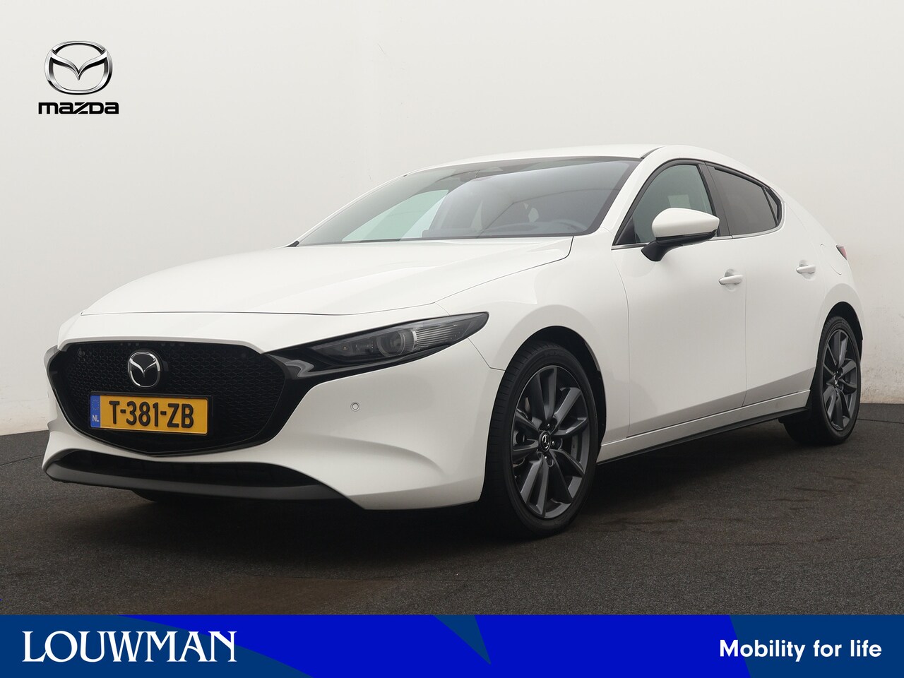 Mazda 3 - 2.0 e-SkyActiv-G M Hybrid 150 Exclusive-line Automaat | Camera | - AutoWereld.nl