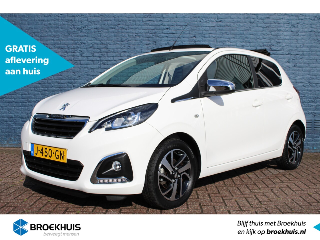 Peugeot 108 - 5drs Top! Allure 1.0 e-VTi 72pk | Navi by app | Open dak | Camera | Climate control | - AutoWereld.nl