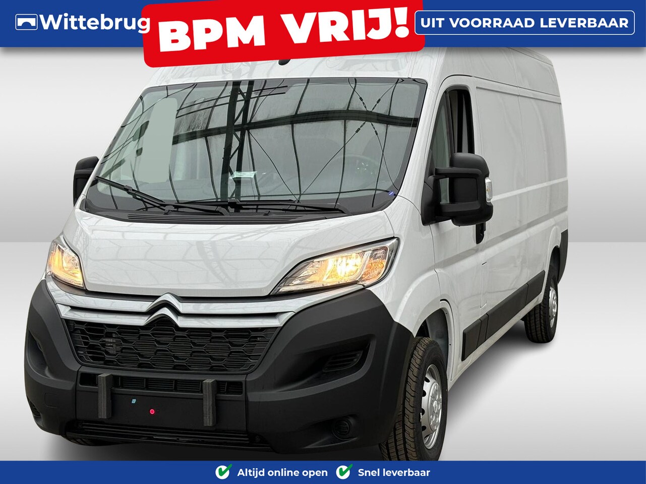 Citroën Jumper - 2.2 BlueHDi 140 L3H2 3.3t | NIEUWE AUTO! | Climate Control | 0% FINANCIAL LEASE - AutoWereld.nl