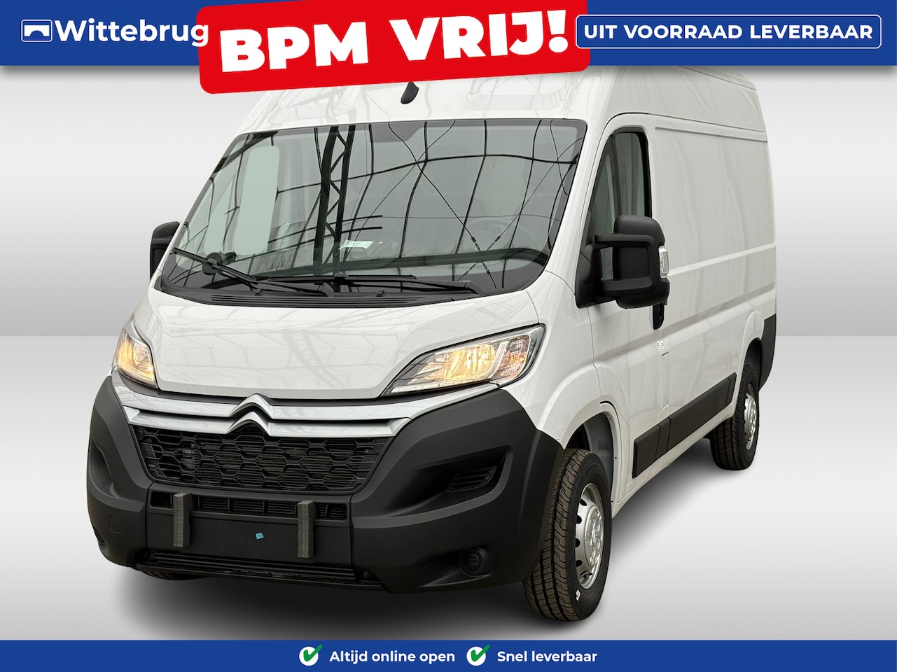 Citroën Jumper - 2.2 BlueHDi 120 L2H2 3.0t | NIEUWE AUTO! | Climate Control | 0% FINANCIAL LEASE - AutoWereld.nl