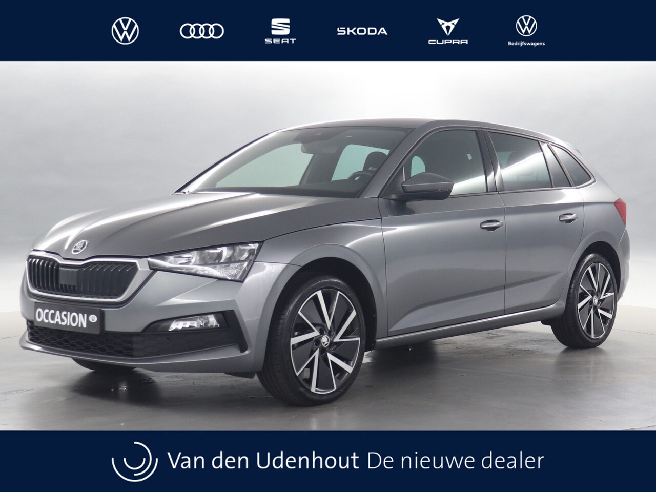 Skoda Scala - 1.0 TSI 110pk Sport Business DSG / Navigatie via App Connect / Stoelverwarming / Camera - AutoWereld.nl