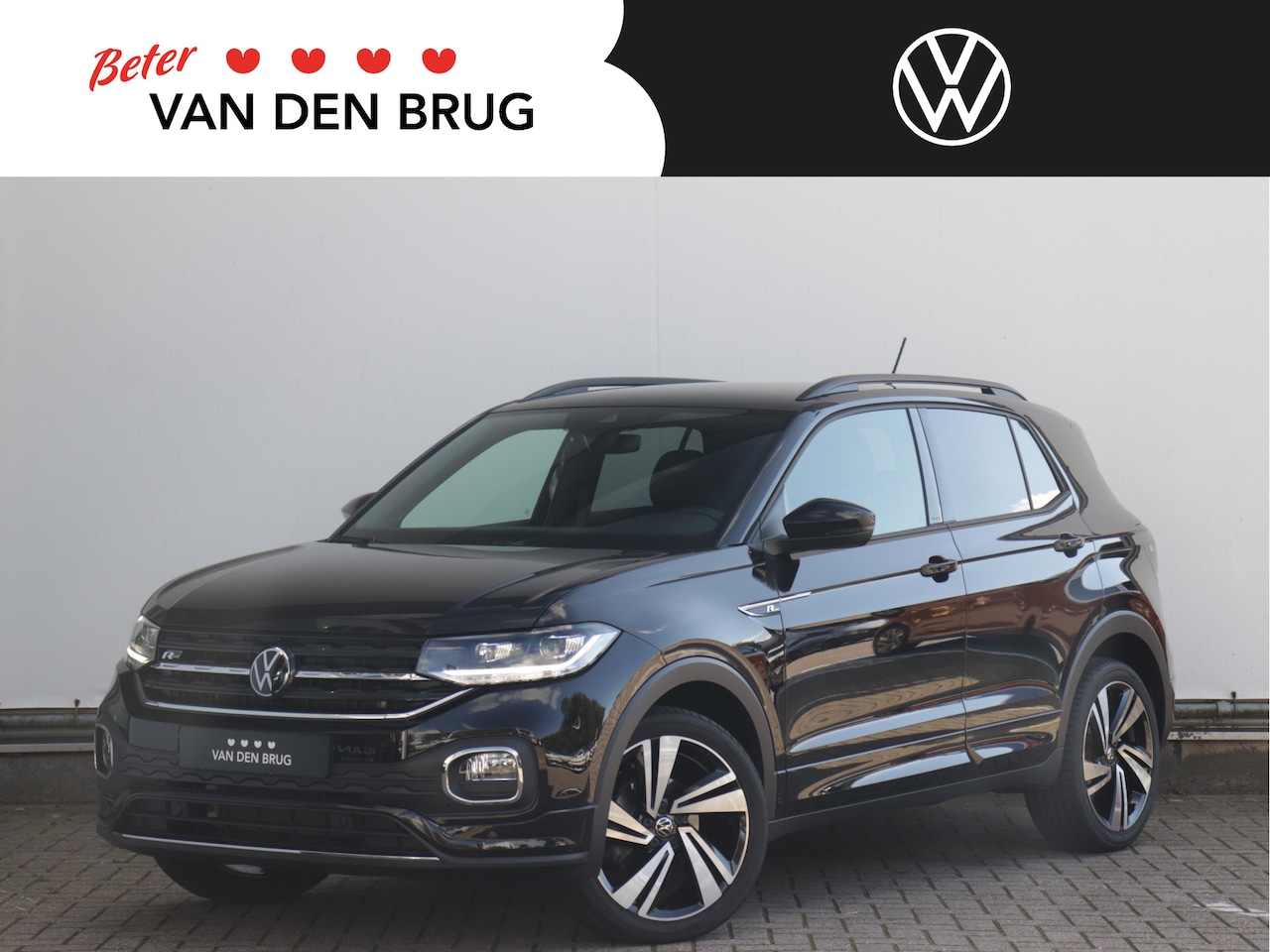 Volkswagen T-Cross - R-Line 1.0 TSI 110pk Automaat | LED | Navigatie | 18" LM velgen | Stoelverwarming | ACC | - AutoWereld.nl