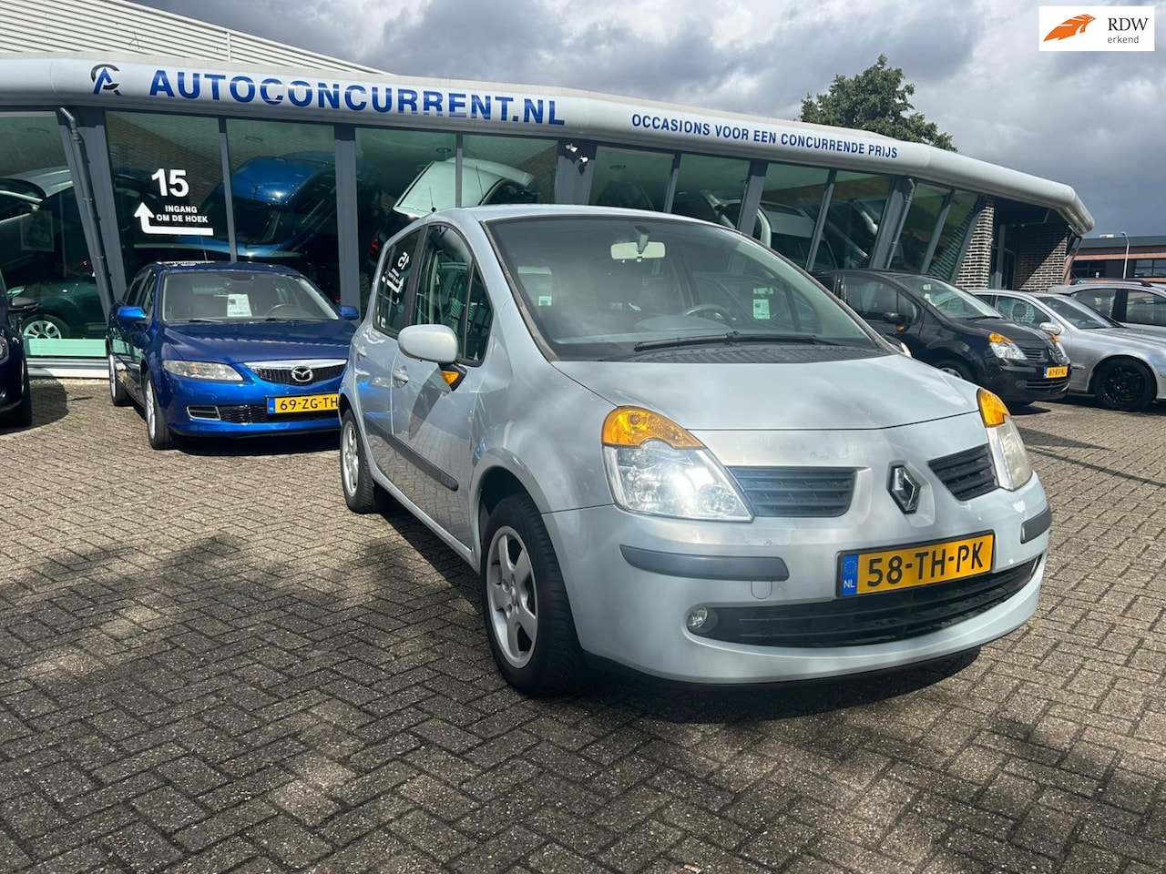 Renault Modus - 1.2-16V Expression Basis 1.2-16V Expression Basis, Airco, Inruil mogelijk. - AutoWereld.nl