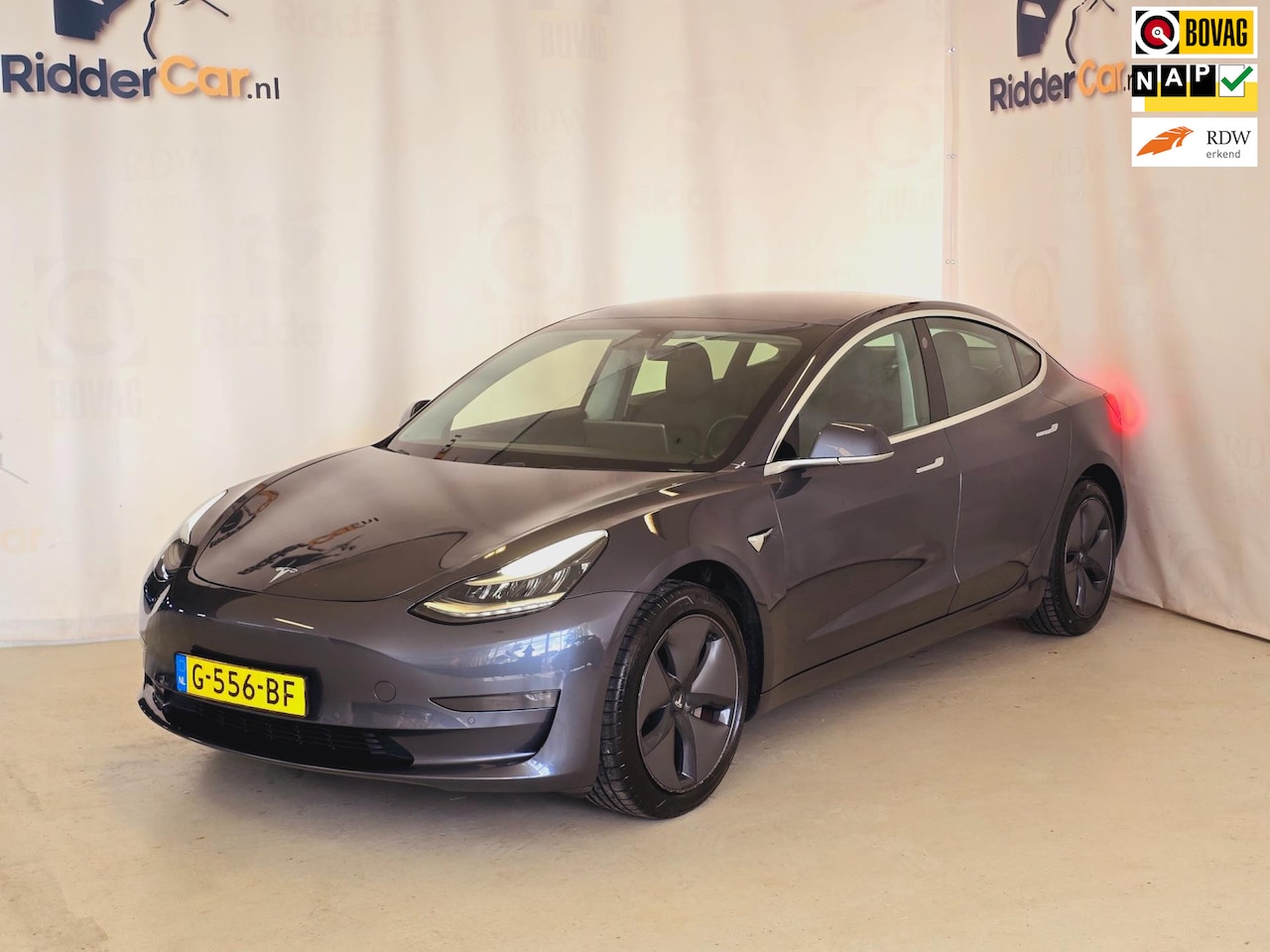 Tesla Model 3 - Standard RWD Plus 60 kWh|GARANTIE|NAP|1E EIG|ELKE STOELEN|LEDER - AutoWereld.nl