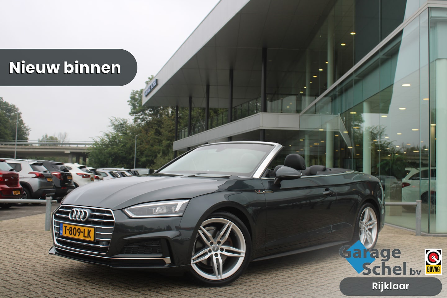 Audi A5 Cabriolet - 2.0 TFSI MHEV Design Pro Line - 2x S-Line - Virtual Cockpit - Navi - Camera - Rijklaar - AutoWereld.nl