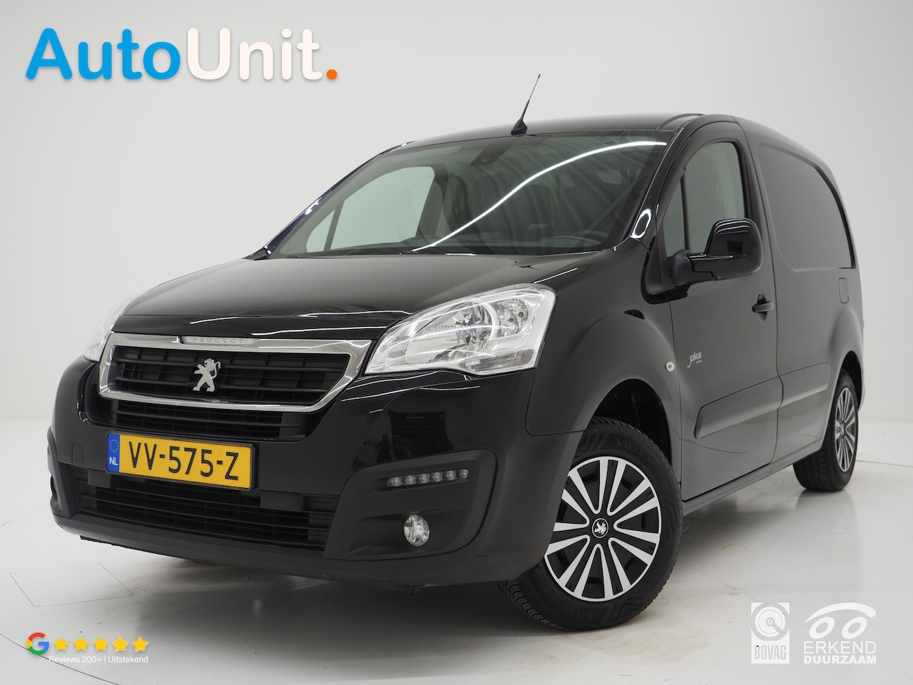 Peugeot Partner - 1.6 BlueHDi 100PK Première 3-Zits | Euro 6 | Airco | Navigatie | Trekhaak | Cruise - AutoWereld.nl