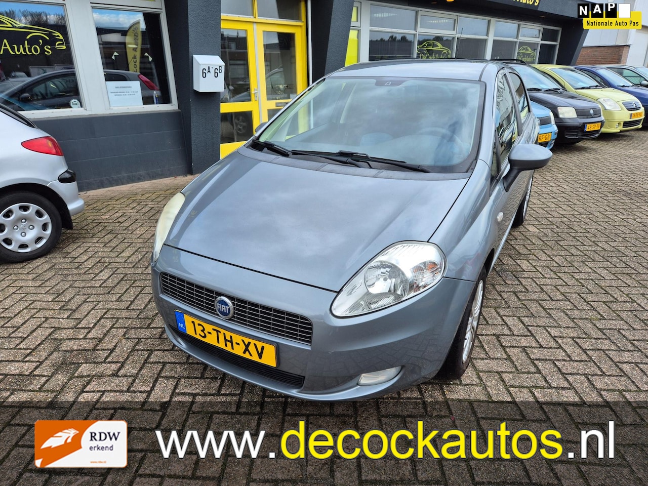 Fiat Grande Punto - 1.4 Edizione/AUTOMAAT/AIRCO - AutoWereld.nl