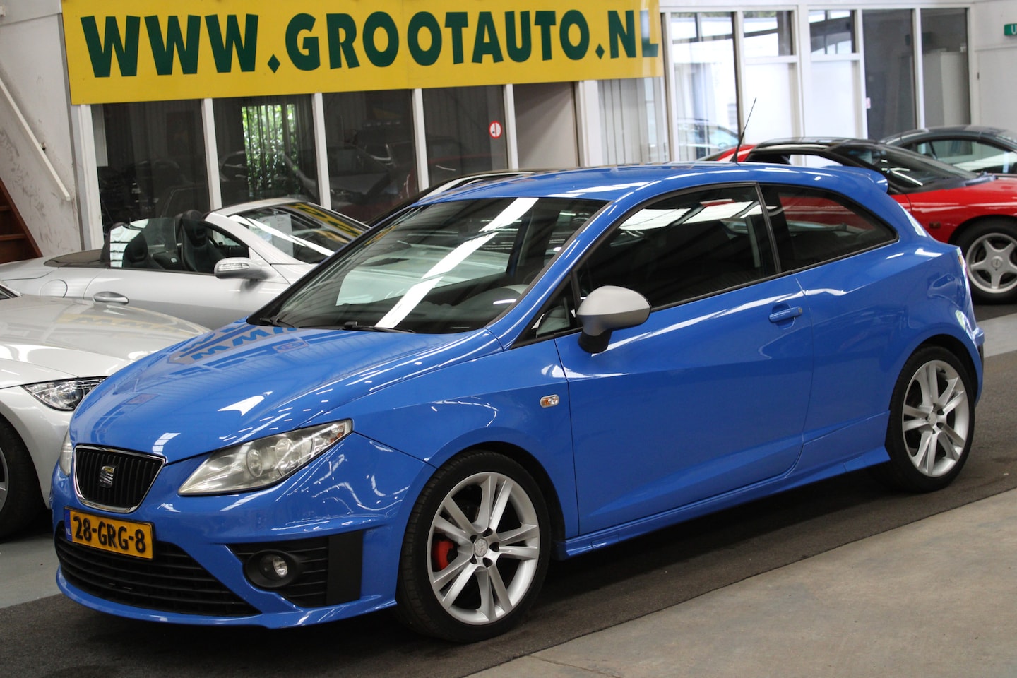 Seat Ibiza SC - 1.4 Cupra look Airco, Cruise control, Isofix, Stuurbekrachtiging - AutoWereld.nl