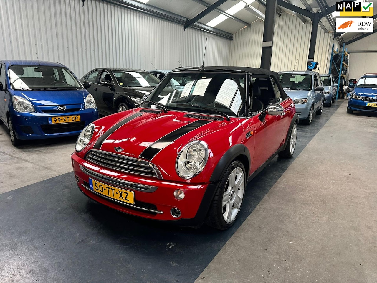 MINI Cabrio - 1.6 Cooper Chili Mini 1.6 Cooper Chili - AutoWereld.nl