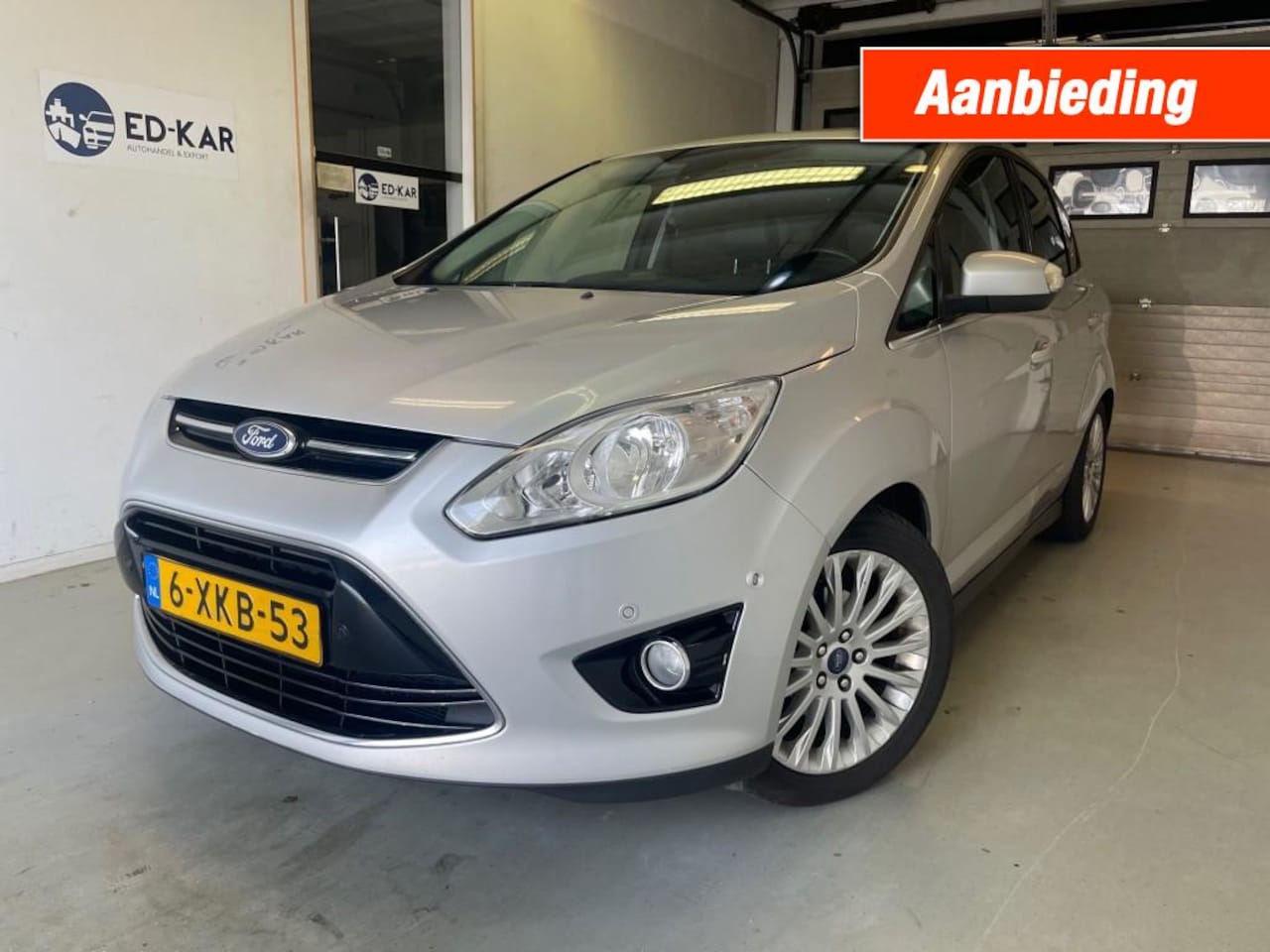 Ford C-Max - 1.6 TDCi Lease Titanium NAVI CAMERA 1STE EIG. INCL. BTW APK - AutoWereld.nl