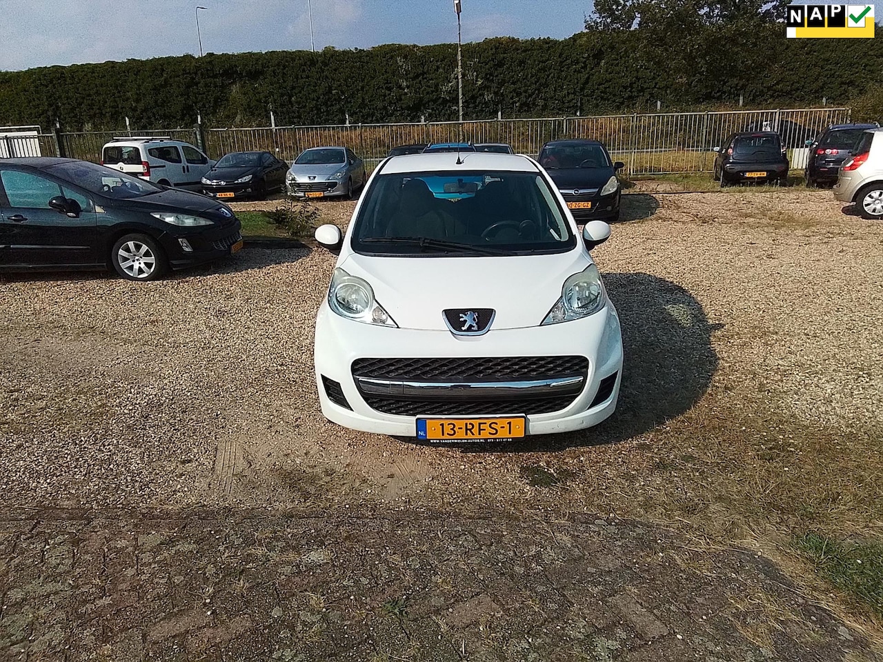 Peugeot 107 - 1.0-12V XR Zeer lux,s Airco NL Auto met NAP KM - AutoWereld.nl