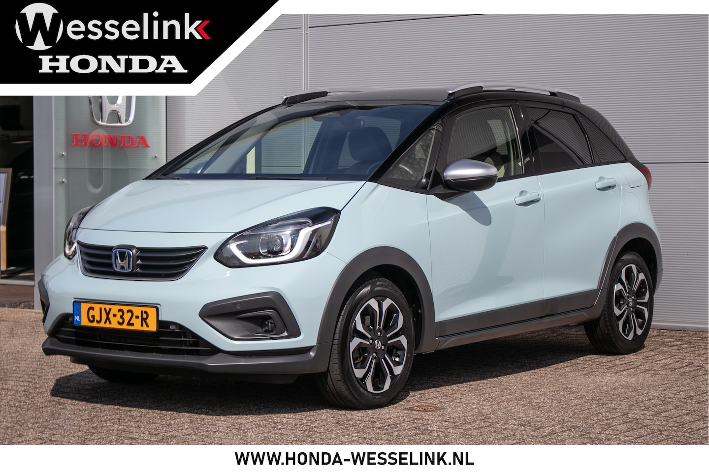 Honda Jazz - 1.5 e:HEV Crosstar 2-Tone - All in rijklaarprijs | Adaptive Cruise | Apple Carplay/Android - AutoWereld.nl