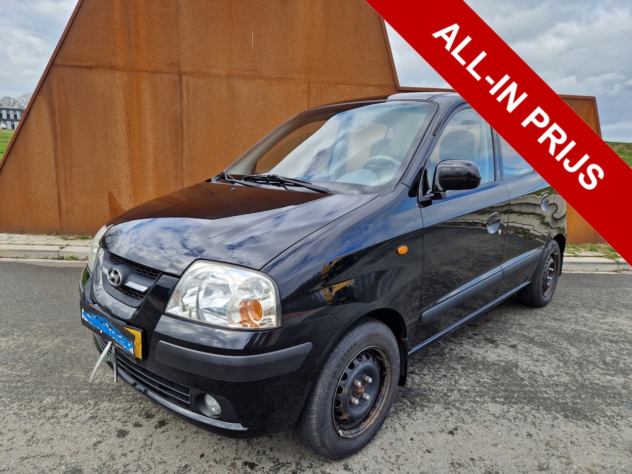 Hyundai Atos - 1.1i Active Garantie 20 per maand Goedkope belasting super zuinig feestdagen en weekend op - AutoWereld.nl