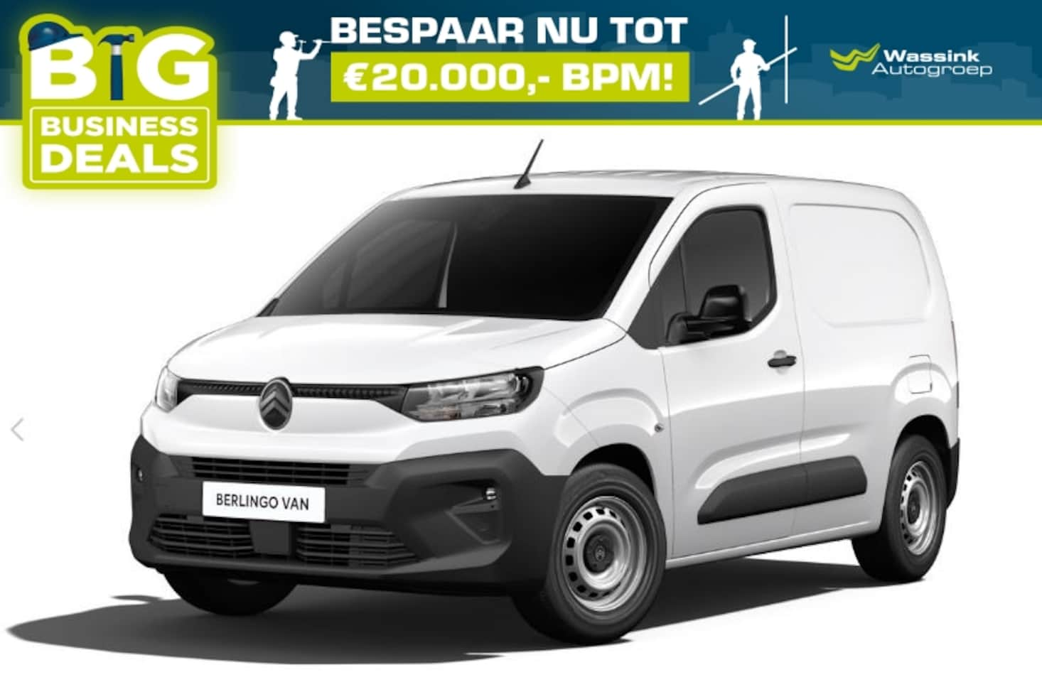 Citroën Berlingo - GB 1.5 BlueHDi 100pk S&S L1 | Pakket Winter | 10" Radio DAB+ | Trekhaakvoorbereiding | Vol - AutoWereld.nl