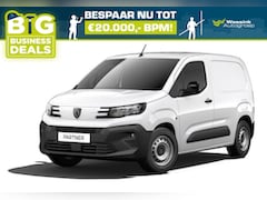 Peugeot Partner - 1.5 BlueHDi 100pk Lengte 1 | Pakket Comfort Connect | Houten Laadvloer en zijwand bekledin