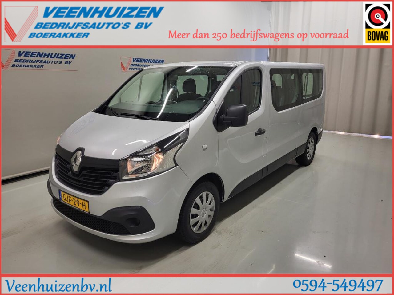 Renault Trafic - 1.6dCi Personenbus Airco Euro 6 Marge! - AutoWereld.nl