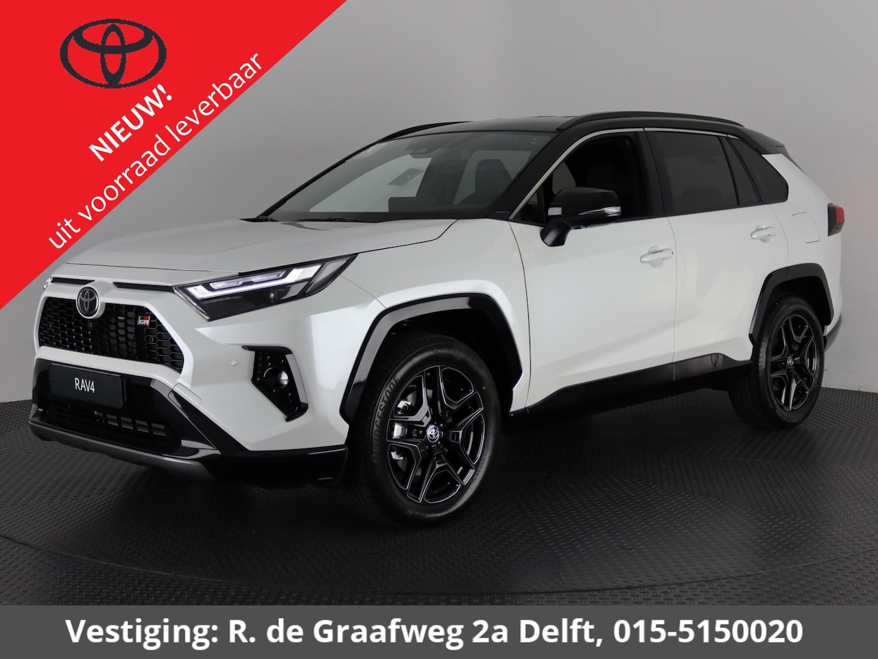 Toyota RAV4 - 2.5 Hybrid AWD GR SPORT 2024 | 10 JAAR GARANTIE | NIEUW UIT VOORRAAD LEVERBAAR | - AutoWereld.nl