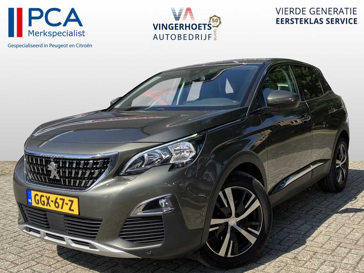 Peugeot 3008 - Benzine 130PK Luxe Allure * Parkeer Camera * Lederen Bekleding * Navigatie * L.M. Velgen * - AutoWereld.nl