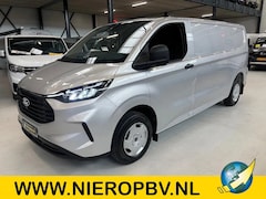 Ford Transit Custom - 300 2.0TDCI L2H1 136PK Airco Cruisecontrol Trekhaak Apple Carplay Nieuw