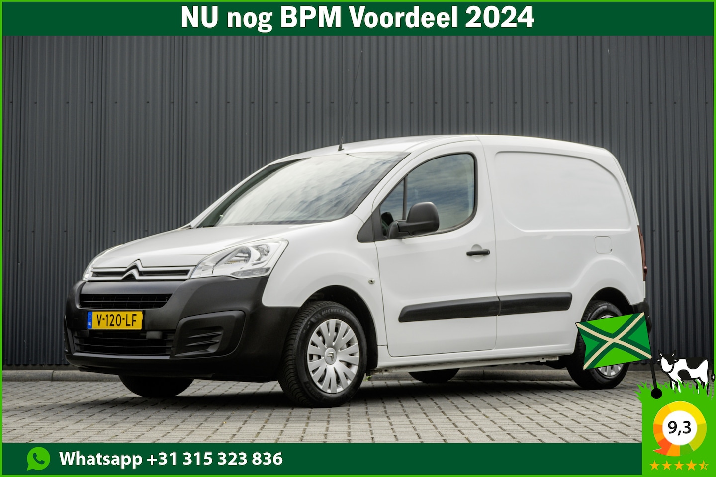 Citroën Berlingo - 1.6 BlueHDI | L1H1 | Euro 6 | Cruise | Airco | Schuifdeur - AutoWereld.nl