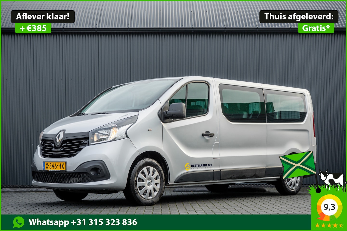 Renault Trafic Passenger - **1.6dCi 9-Pers L2H1 | Incl. BPM, BTW vrij | R-Link | Navi | A/C | Cruise | PDC | MF Stuur - AutoWereld.nl