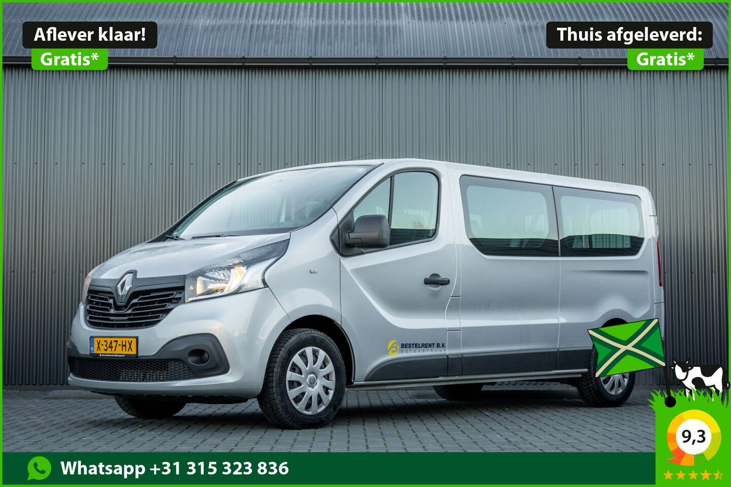 Renault Trafic Passenger - **1.6dCi 9-Pers L2H1 | Incl. BPM, BTW vrij | R-Link | Navi | A/C | Cruise | PDC | MF Stuur - AutoWereld.nl