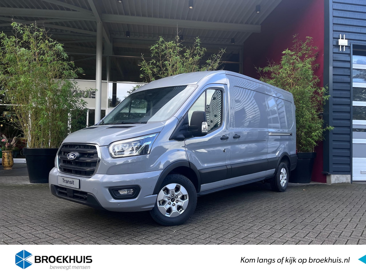 Ford Transit - 350 2.0 TDCI L3H2 Limited 165PK AUTOMAAT | Xenon | 2x Schuifdeur | Trekhaak - AutoWereld.nl