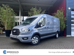 Ford Transit - 350 2.0 TDCI L3H2 Limited 165PK AUTOMAAT | Xenon | 2x Schuifdeur | Trekhaak