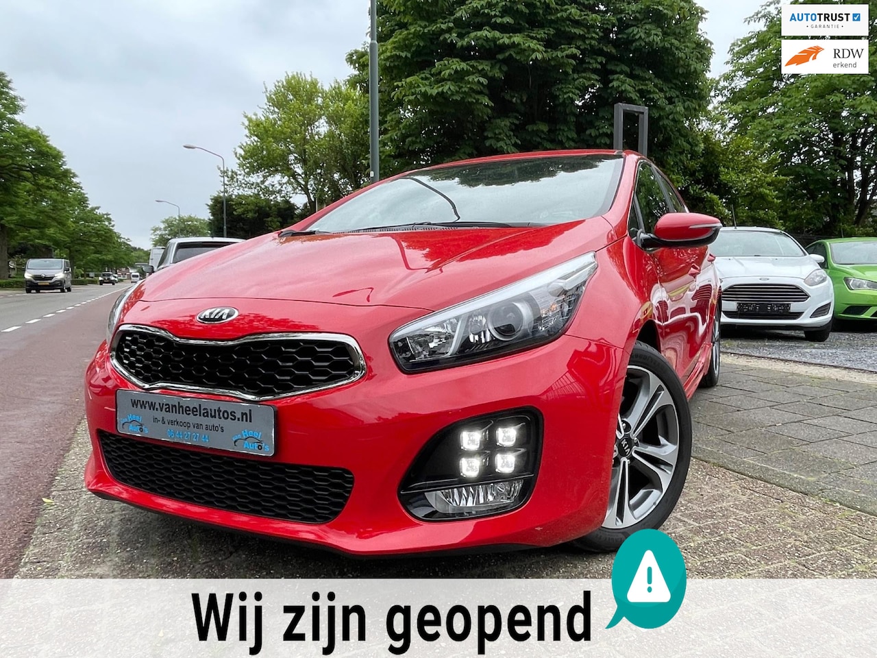 Kia Cee'd - 1.0 T-GDi GT-Line Clima Elek Pakket Lmv Navi Cruise Pdc Stoelvrm - AutoWereld.nl