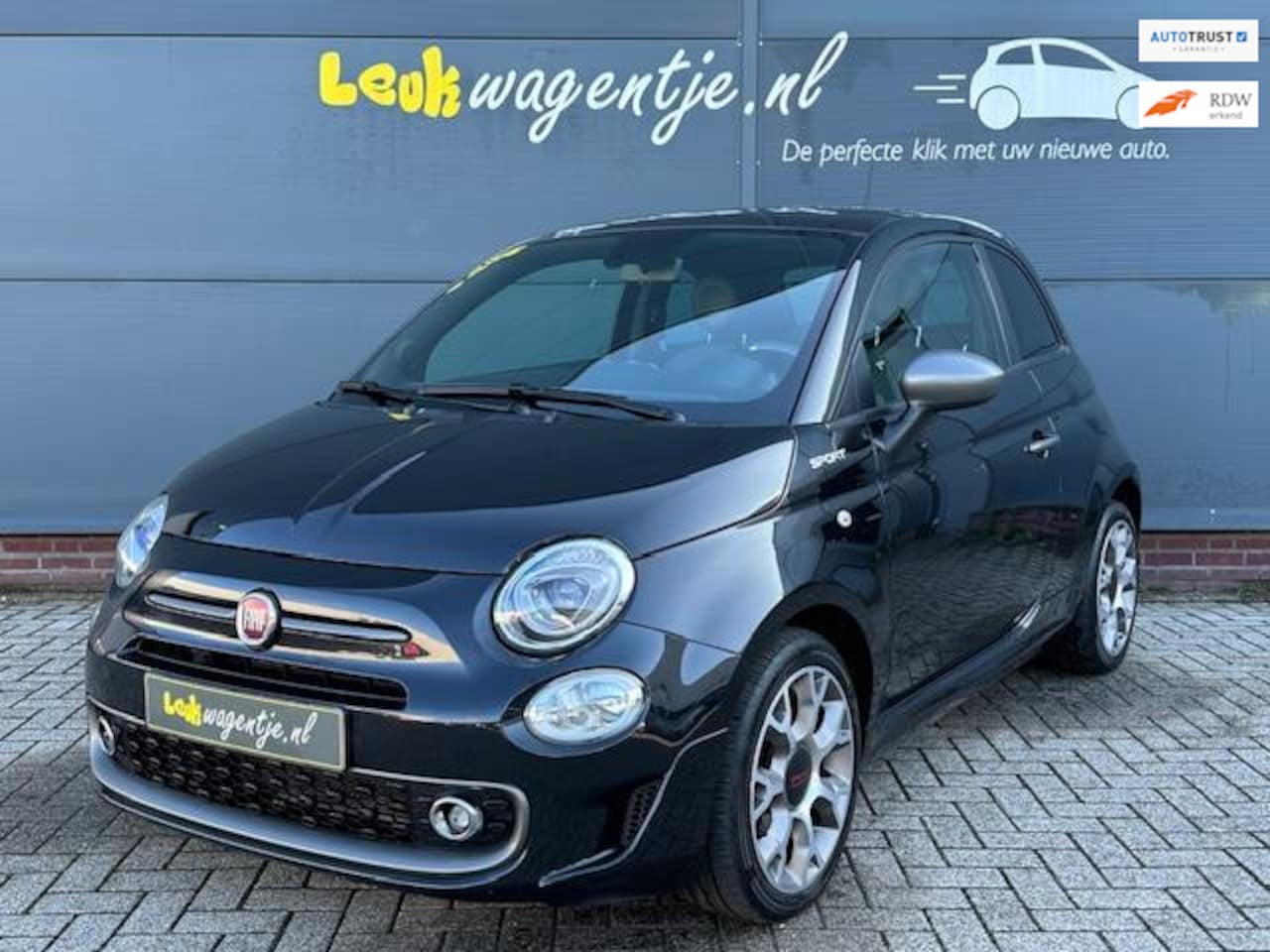 Fiat 500 - 1.0 Hybrid Sport *carplay *climate * cruise *pano - AutoWereld.nl