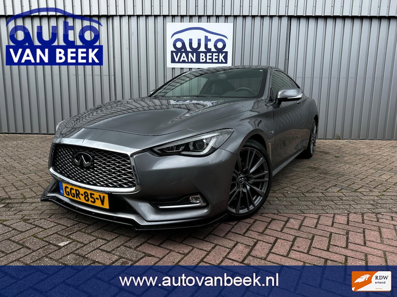 Infiniti Q60 Coupé - 3.0t AWD Sport|Adaptive|DAB+(Nissan GTR motor) - AutoWereld.nl