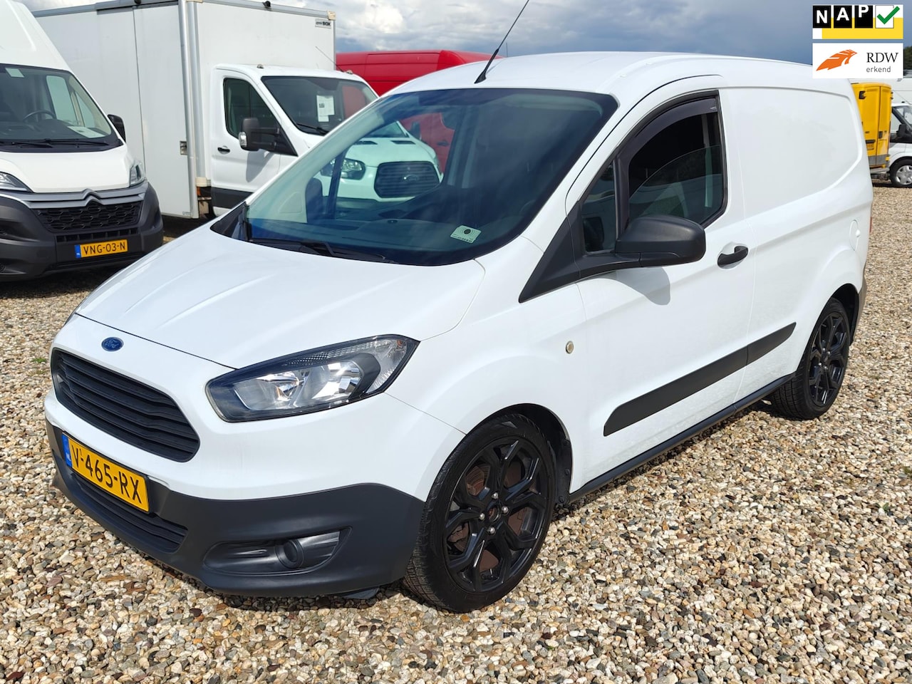 Ford Transit Courier - 1.5 TDCI Economy Edition 1.5 TDCI Economy Edition , Euro 6 , Apk sept. 2025b , Airco ,Schuifdeur , nette bus. - AutoWereld.nl