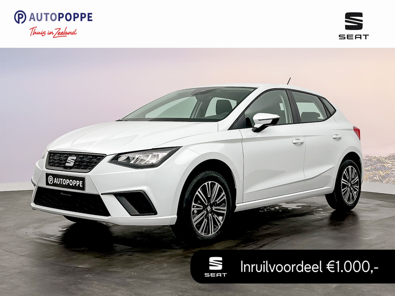 Seat Ibiza - 1.0 EcoTSI 95 5MT Style | Automatisch dimmende binnenspiegel | Buitenspiegels elektrisch v - AutoWereld.nl