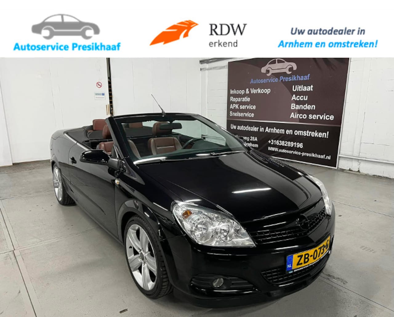 Opel Astra TwinTop - 1.6 Enjoy Cabriolet VOL-LEDER - AutoWereld.nl