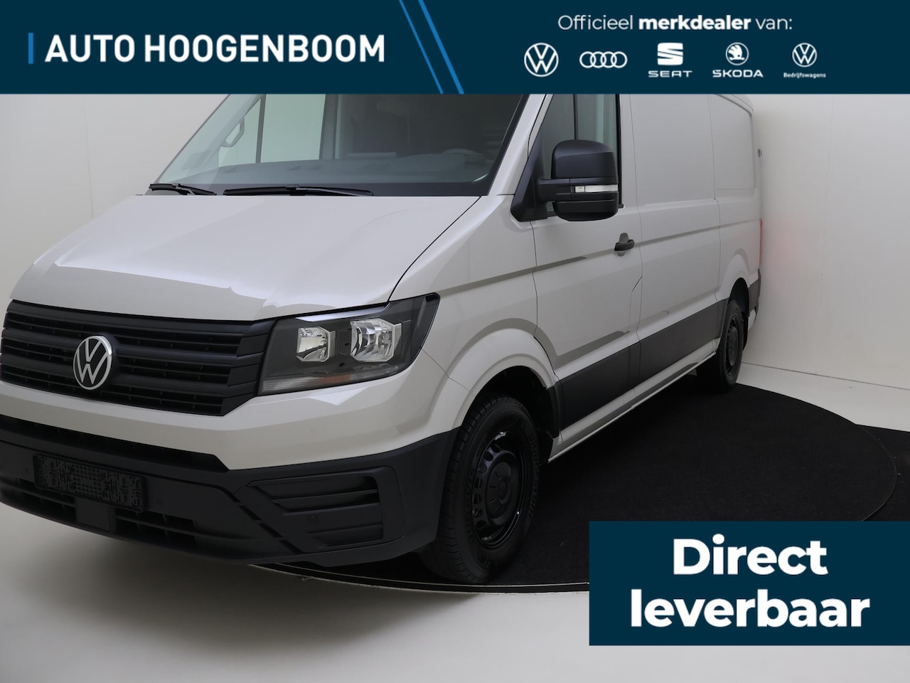 Volkswagen Crafter - Bedrijfswagens Trendline 35 2.0 TDI L3H2 140 pk 6versn. hand Bijrijdersbank | Keyless Go | - AutoWereld.nl