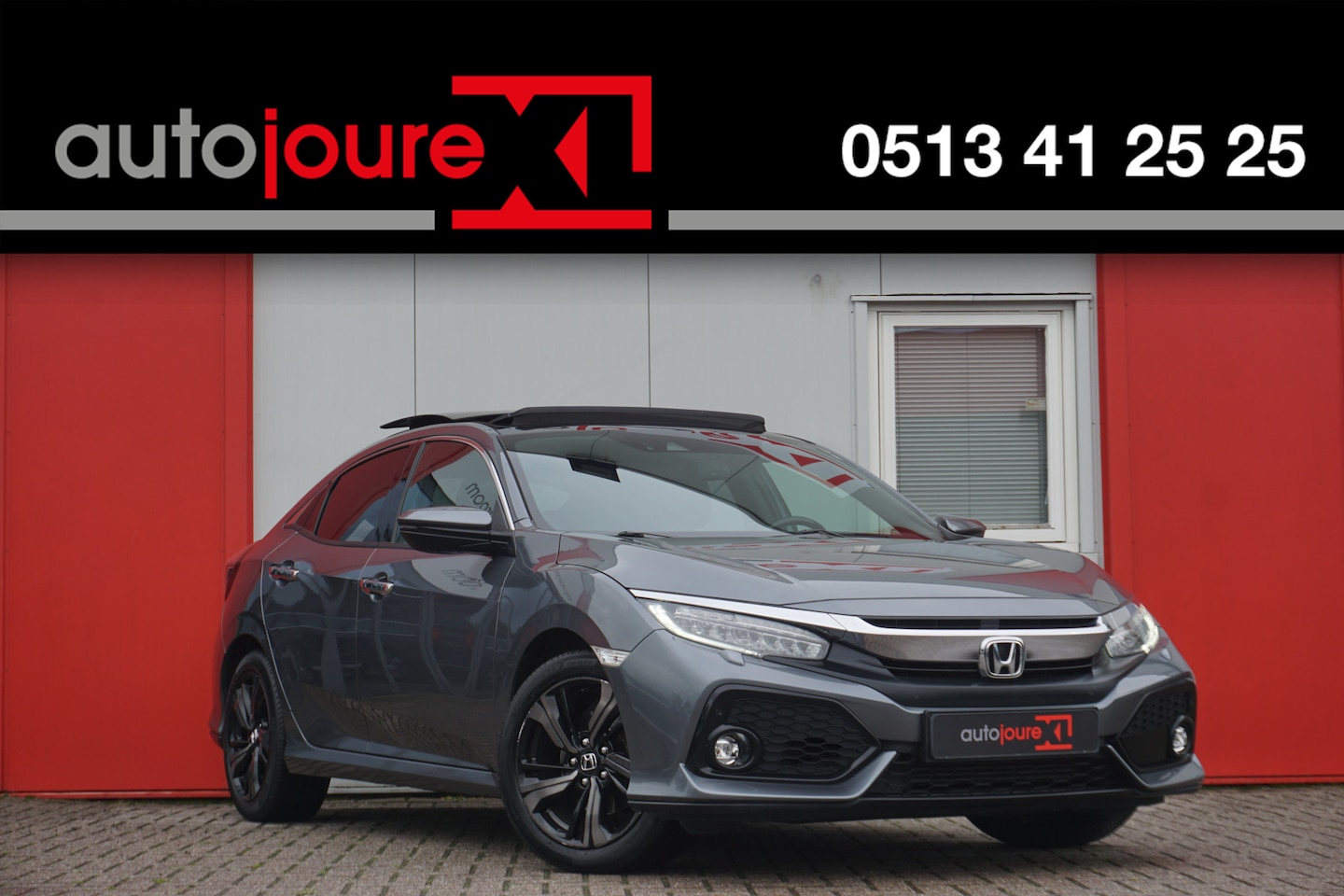 Honda Civic - 1.5 i-VTEC Sport Plus | Panoramadak | ACC | Leder | Camera | Trekhaak | - AutoWereld.nl