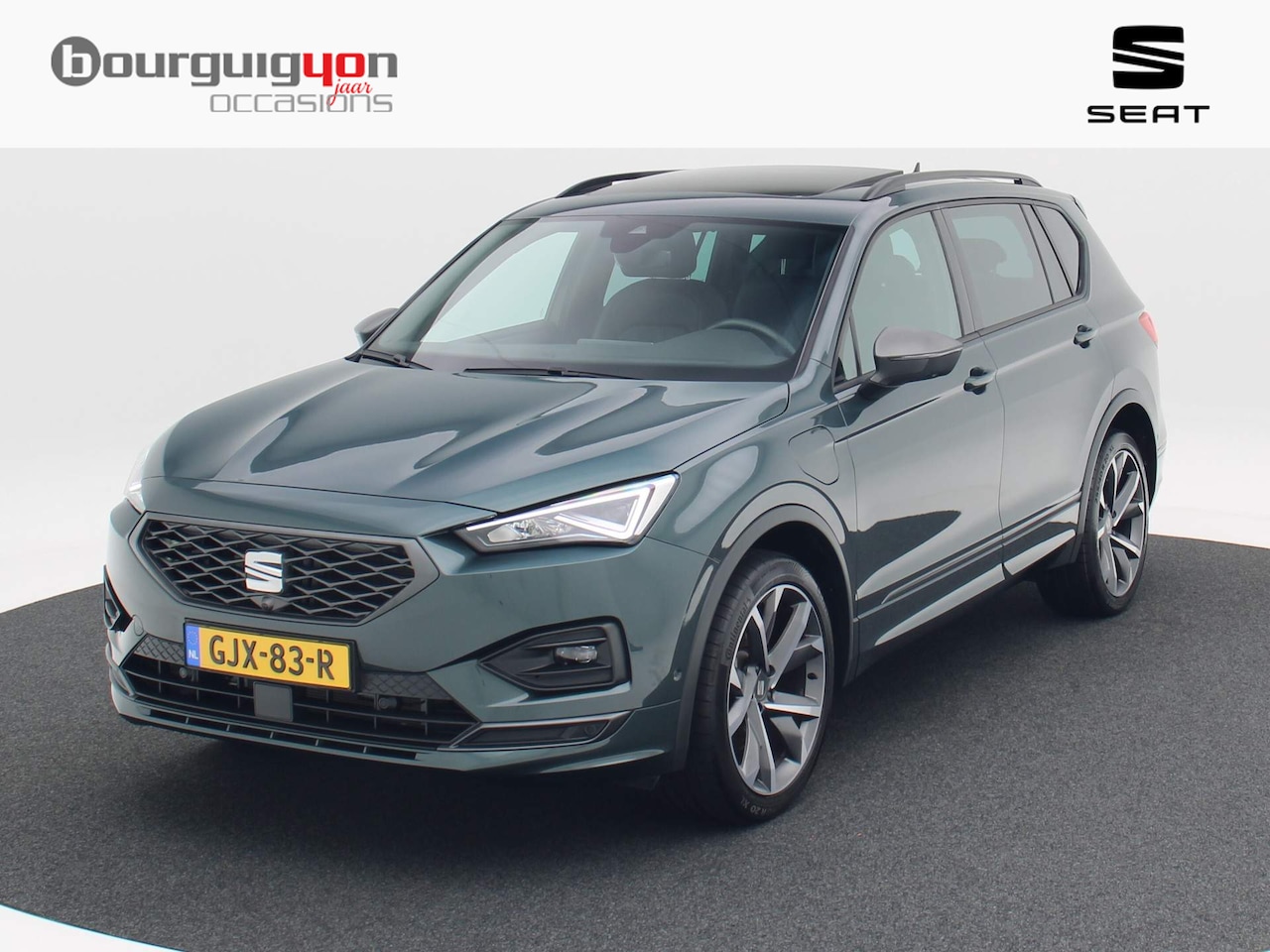 Seat Tarraco - 1.4 TSi 245 Pk DSG e-Hybrid PHEV FR Business | Leder | Panoramadak | 20 Inch | Trekhaak | - AutoWereld.nl