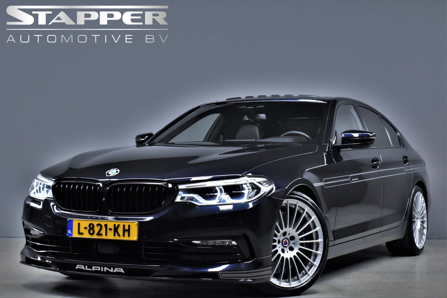 Alpina B5 - Biturbo 4.4L V8 608pk Automaat Allrad Dealer OH Topconditie Pano/Virtual/Head-Up/Carplay/H - AutoWereld.nl