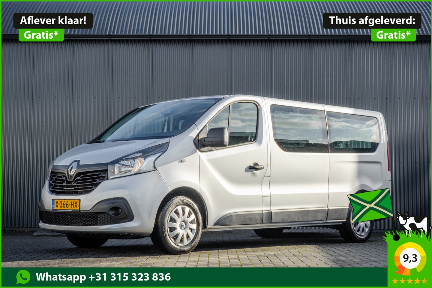 Renault Trafic Passenger - **1.6dCi 9-Pers L2H1 | Incl. BPM, BTW vrij | R-Link | Navi | A/C | Cruise | PDC | MF Stuur - AutoWereld.nl