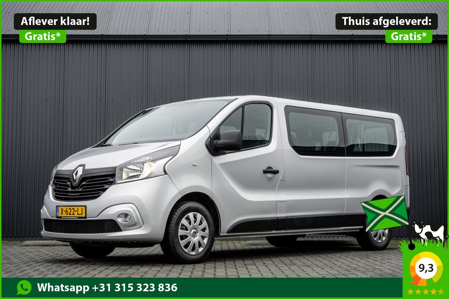 Renault Trafic Passenger - **1.6 dCi 9-Pers L2H1 | Incl. BPM, BTW vrij | R-Link | Navi | A/C | Cruise | PDC | MF Stuu - AutoWereld.nl