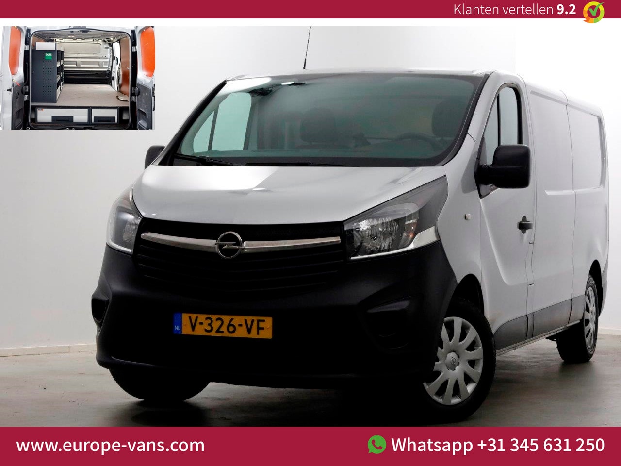 Opel Vivaro - 1.6 CDTI 120pk E6 L2H1 Edition Airco/Navi/Inrichting 01-2019 - AutoWereld.nl