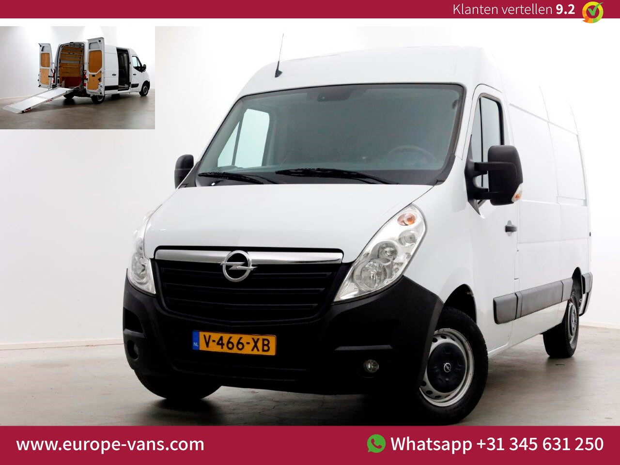 Opel Movano - 2.3 CDTI E6 L2H2 Airco/Inrichting 02-2019 - AutoWereld.nl