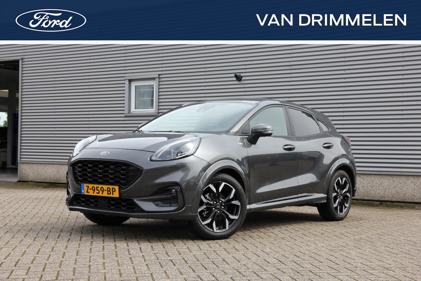 Ford Puma - 1.0i Hybrid 125pk ST-Line X 'Magnetic Grey' | Winter Pack - AutoWereld.nl