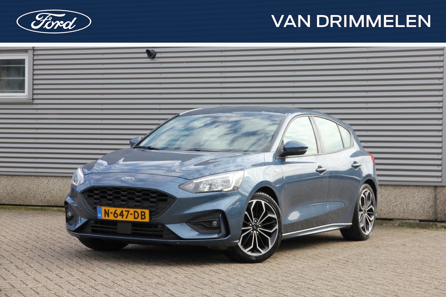 Ford Focus - 1.0 EcoBoost 125pk ST Line 'Chrome Blue' | B&O Premium Audio | Trekhaak | - AutoWereld.nl