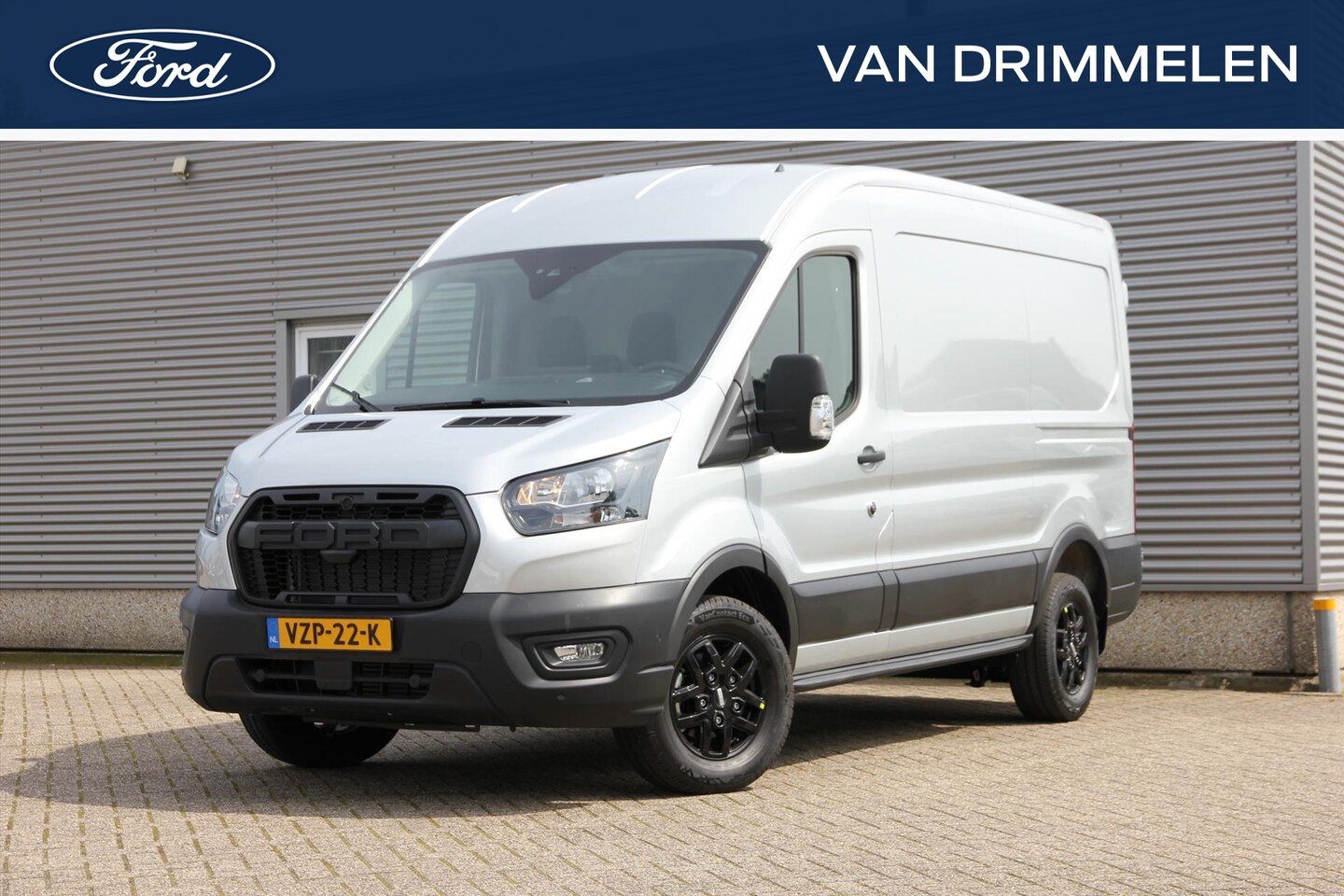 Ford Transit - GB 350 L2H2 TDCi 130pk FWD Aut Trend 'Moondust Silver' | SYNC 4 | Camera | NIEUW! - AutoWereld.nl