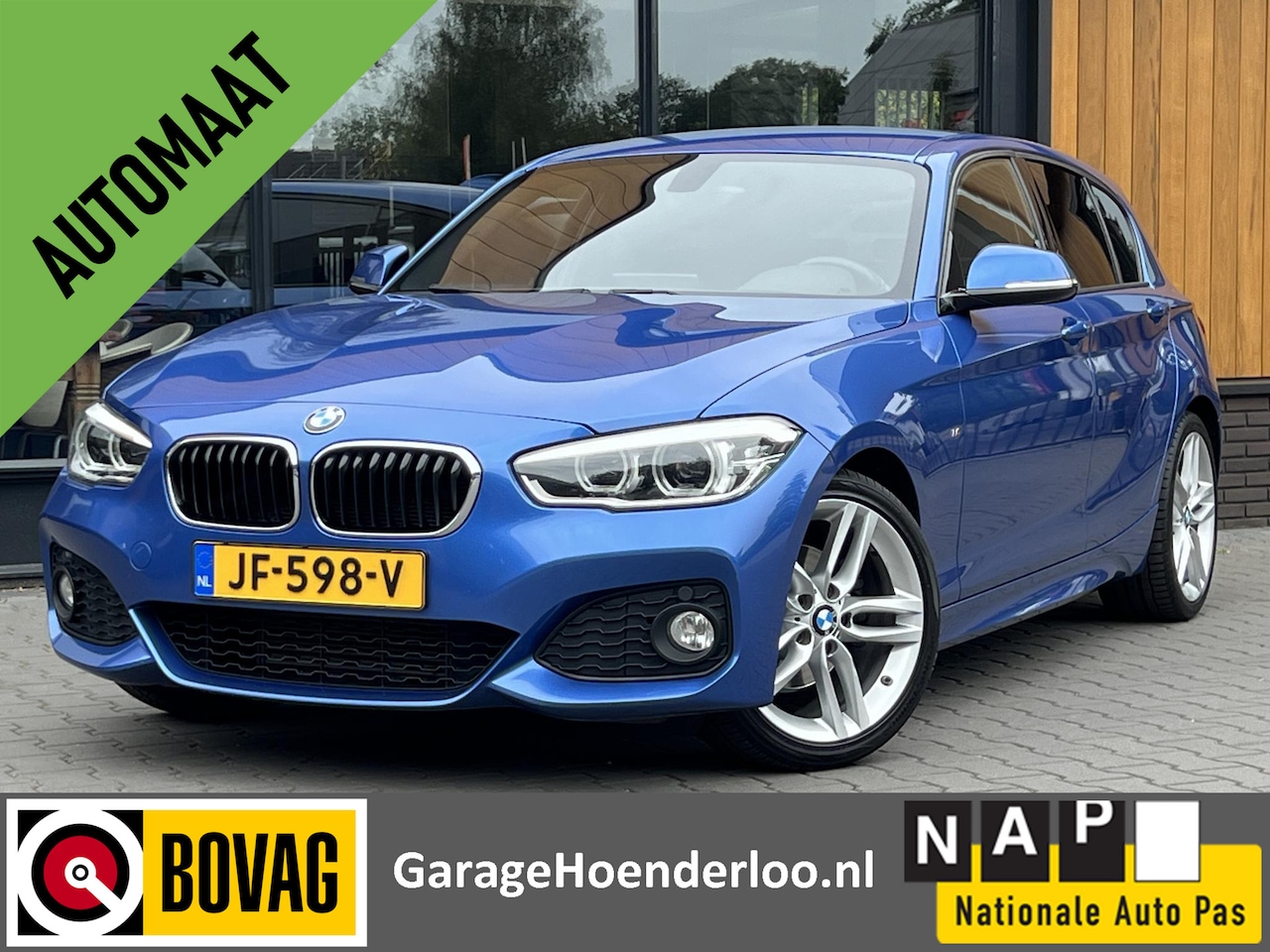 BMW 1-serie - 120i M Sport Edition LED, Navigatie, Garantie - AutoWereld.nl